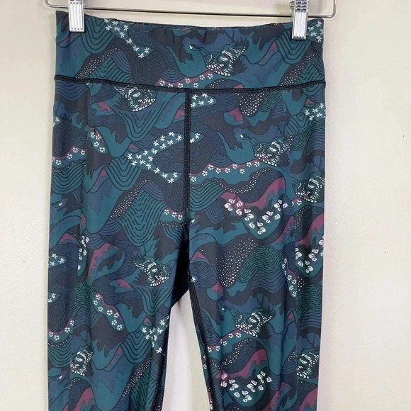 Sweaty Betty Zero  Gravity Run Leggings Japanese Floral Print - Picture 6 of 14